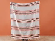 Kuscheldecke MAGAR Stoff 130 x 170 cm Beige_868829