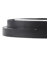 LED Ceiling Lamp NANDING Metal Black_824617