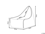 Bean Bag Cover DROP 63 cm 75 cm Gold_1169159