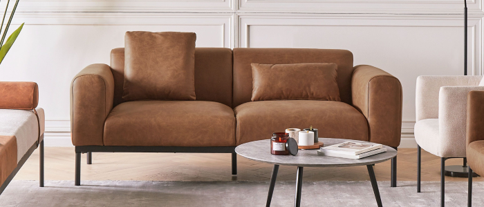 Ledersofas mit bis zu 50% Rabatt