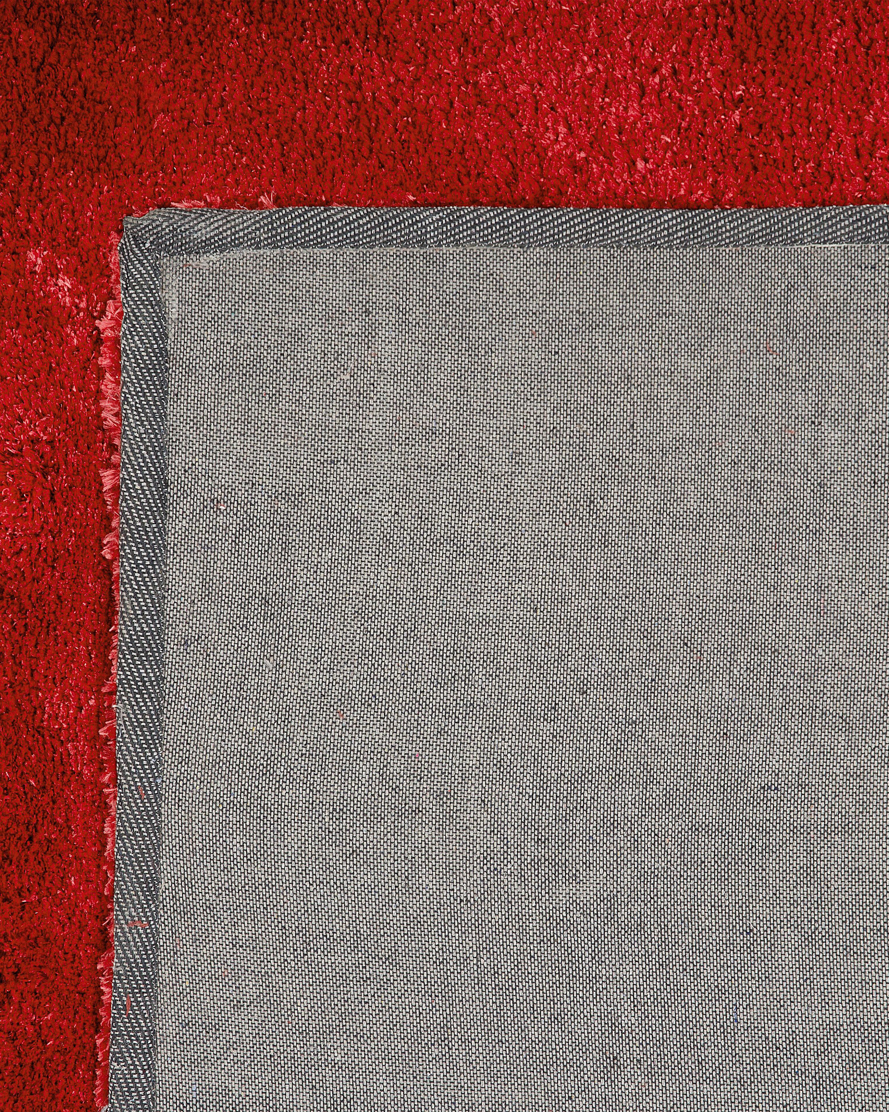 Shaggy Rug EVREN Red 140 x 200 cm_758833