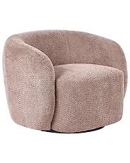 Drehsessel TORE drehbar Stoff Taupe_1165522