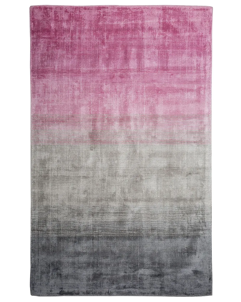 Teppich ERCIS Rosa 140 x 200 cm Viskose