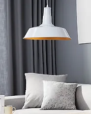 Pendant Lamp BAYOU Metal White_1177680