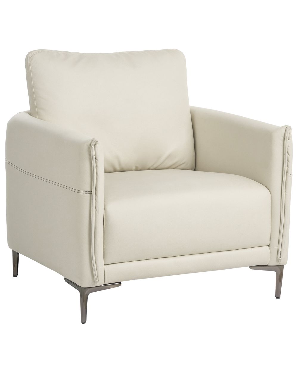 Fauteuil CILENS Tissu Beige clair