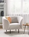 Sessel LOEN Stoff Hellbeige