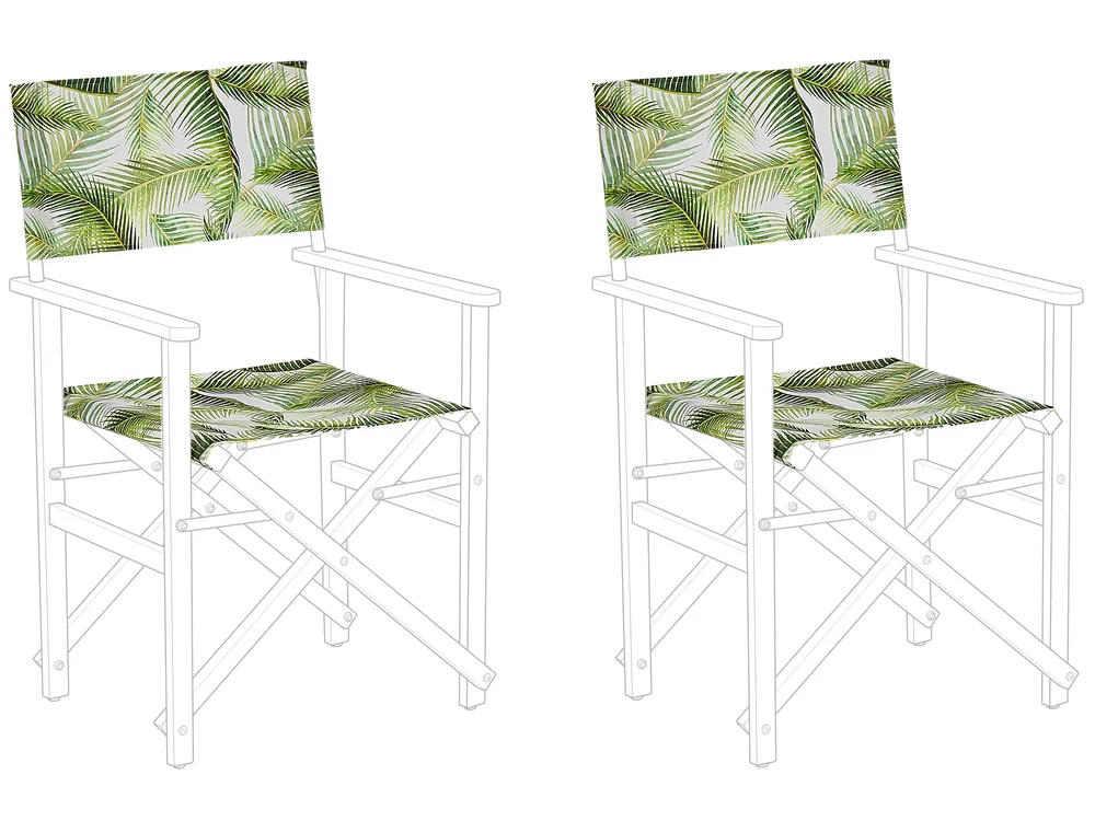 Ersatzstoff für Gartenstühle 2er Set CINE Hellgrün