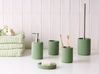 Set de 5 accessoires de salle de bain CAMANA Vert