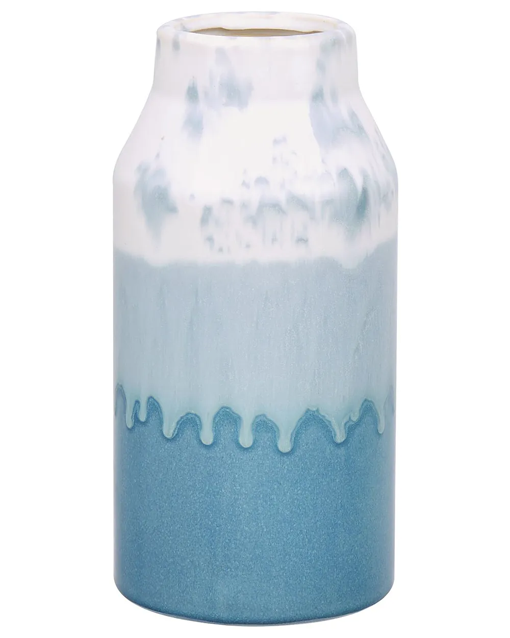 Flower Vase CHAMAIZI 26 cm Stoneware Blue