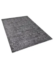Teppich ESEL Silber 140 x 200 cm Viskose_762566