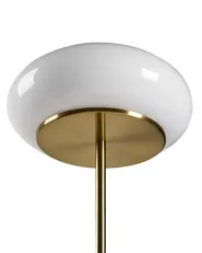 LED Stehlampe NITH mit Dimmer Glas Weiß_1106979