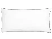 Kopfkissen PELISTER Hoch 40 x 80 cm Mikrofaser Weiß_870216