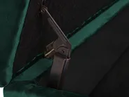 Left-Hand Chaise Longue LUIRO with Storage Velvet Emerald Green_768757