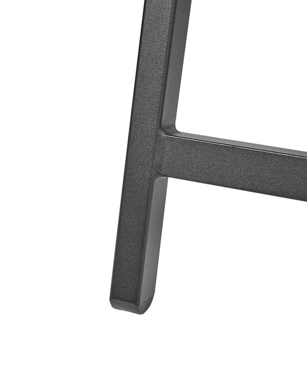 Gartenstuhl MARCEDDI mit Fußstütze Metall Beige_928449