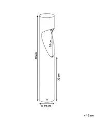 LED Pollerleuchte CAROI Braun_1105407