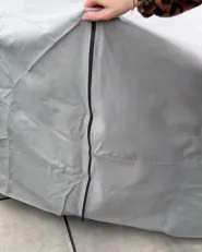 Regenschutzhülle CHUVA 170 cm 160 cm 75 cm Grau_976696