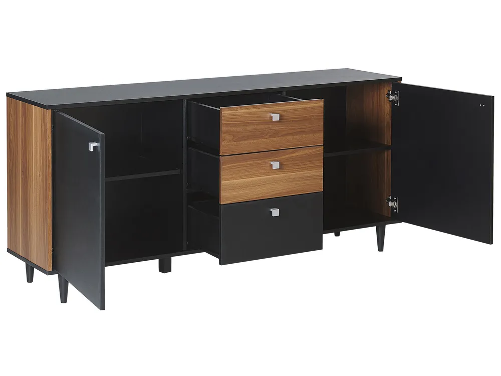 2 Door Sideboard KURO Black_768041