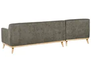 Ecksofa 3-Sitzer SIMOS Cord Dunkelgrün rechtsseitig_896922