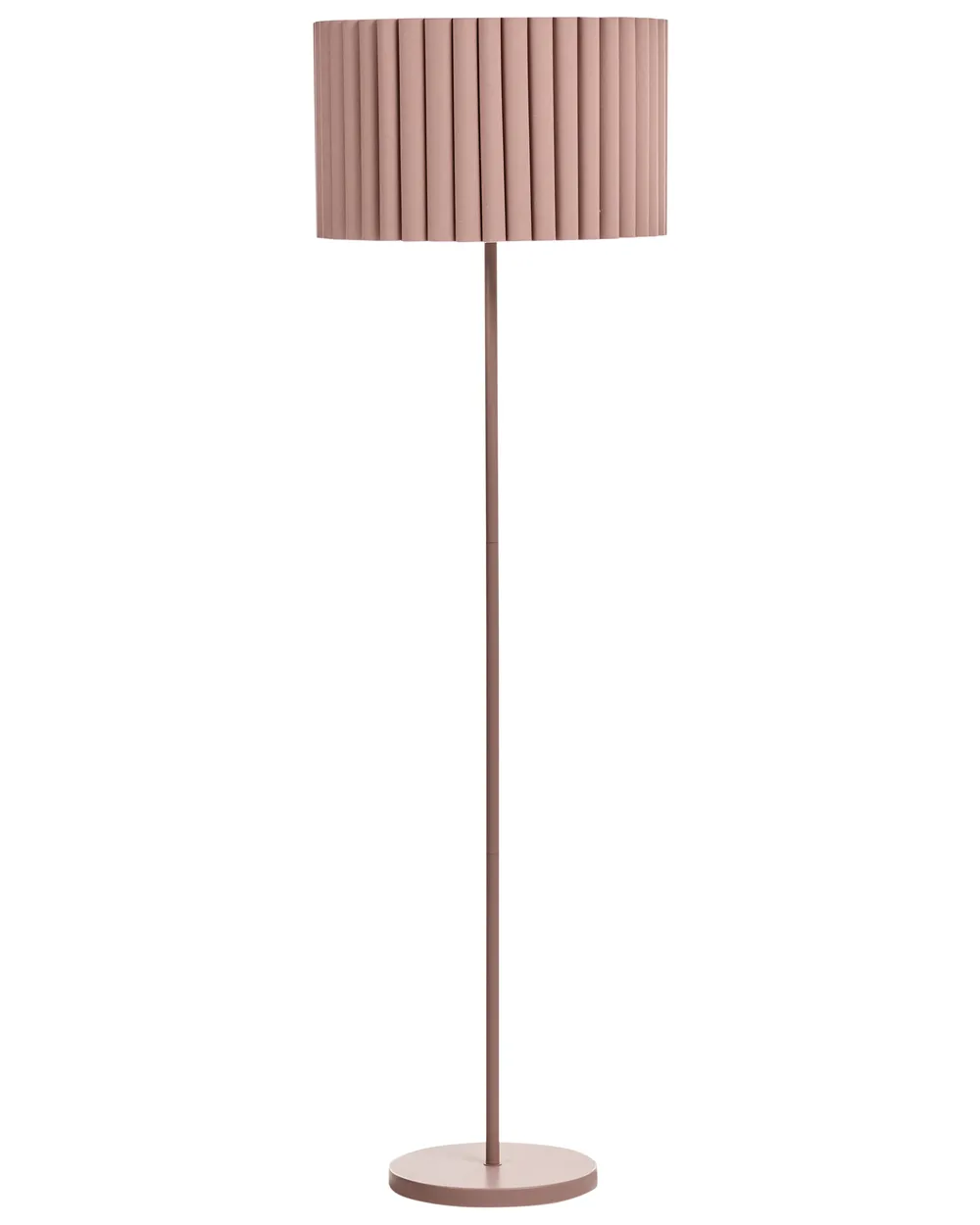 Stehlampe LOURENS Metall Hellbraun