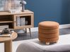 Pouf CHILLY Bouclé Goldbraun