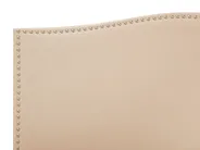 Bett mit Schubladen MONTPELLIER Stoff Beige 160 x 200 cm_754252