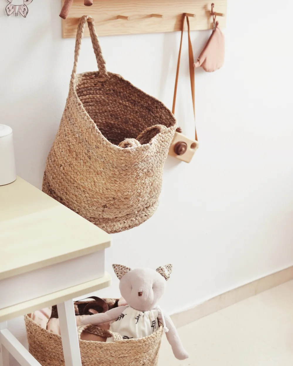 Aufbewahrungskorb 2er Set KAELLA Jute Beige_846508