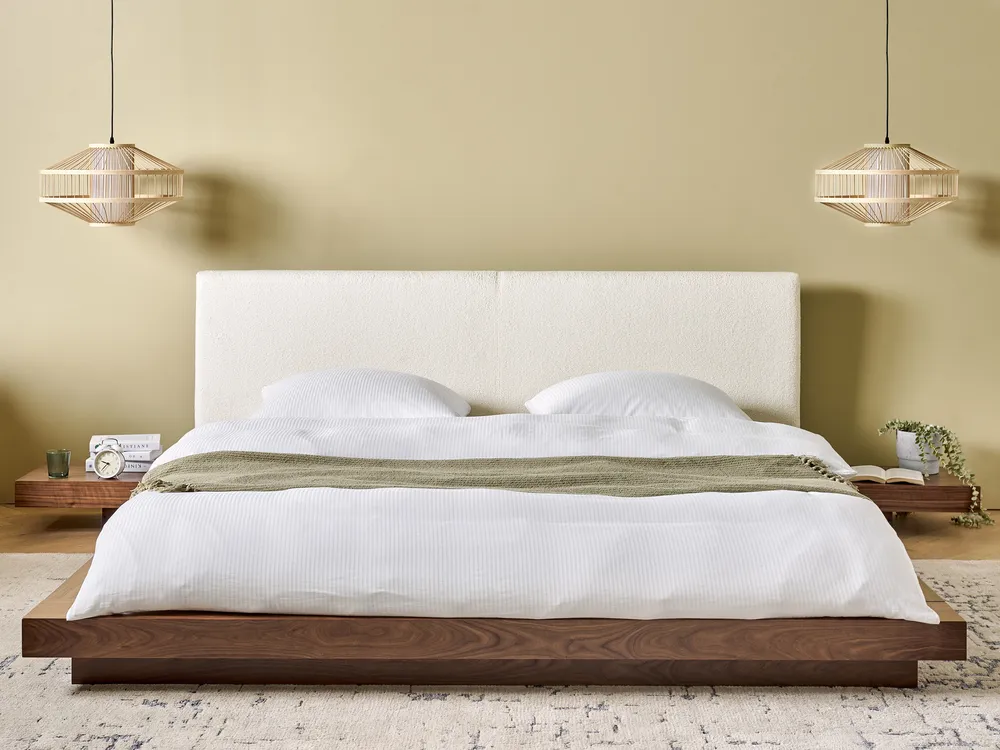 Waterbed Boucle ZEN 180 x 200 cm (EU Super King) Brown Ash Wood_931399