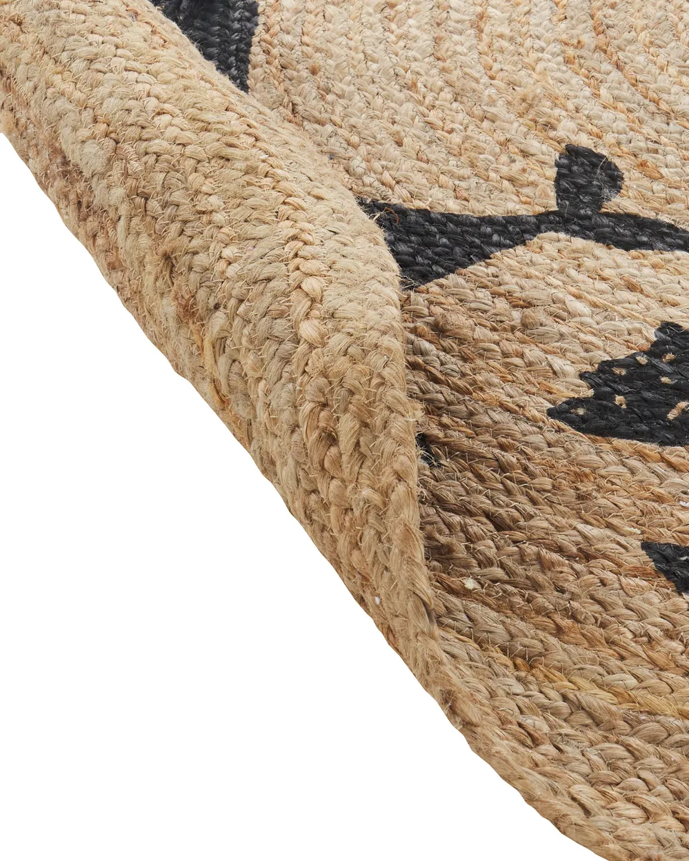 Kinderteppich EARTH Beige ø 120 cm Jute_909406