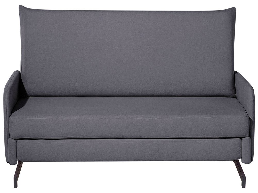 Kutijasta sofa dvosjed BELFAST Tkanina Sivi