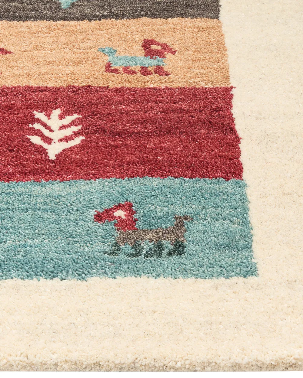 Rug SARILAR Multicolour 160 x 230 cm Gabbeh Wool_855891