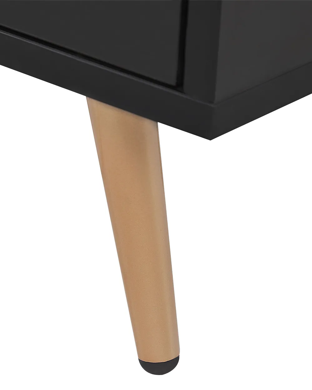 Nachttisch mit 1 Schublade INDIO Schwarz_789592
