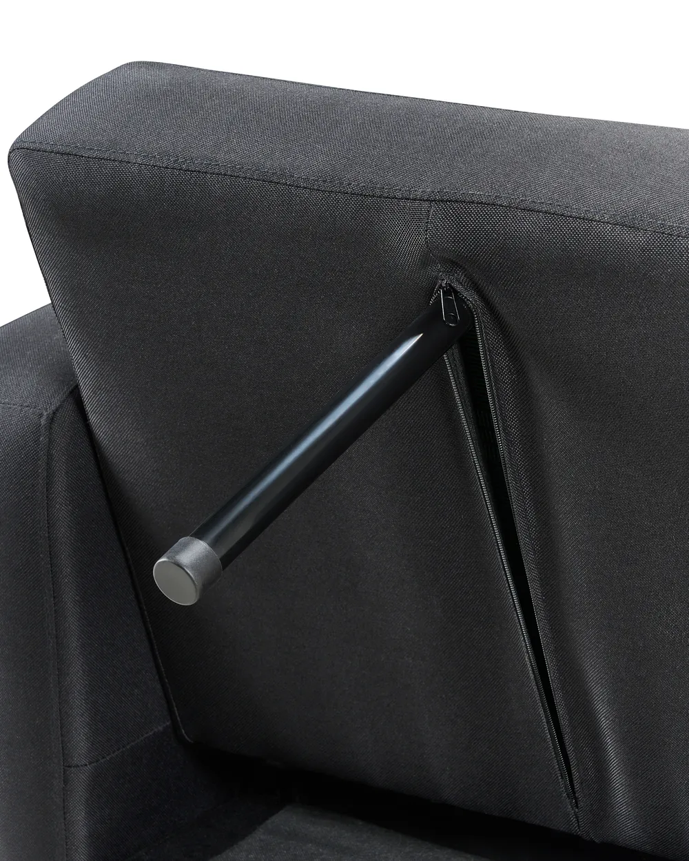 Recliner Chair FLORLI Fabric Black_704016