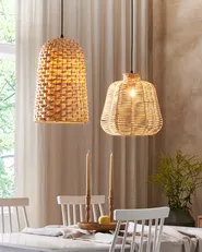 Pendant Lamp KERIO Bamboo Wood Natural_827155