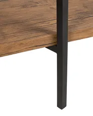 Regal mit 4 Ebenen COMPTON 165 cm Dunkelbraun_732969