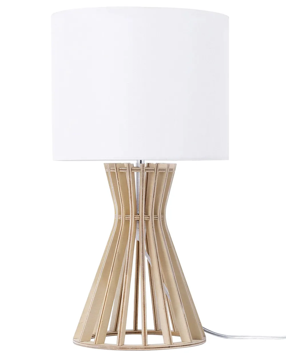 Table Lamp CARRION Brown/ White_877507