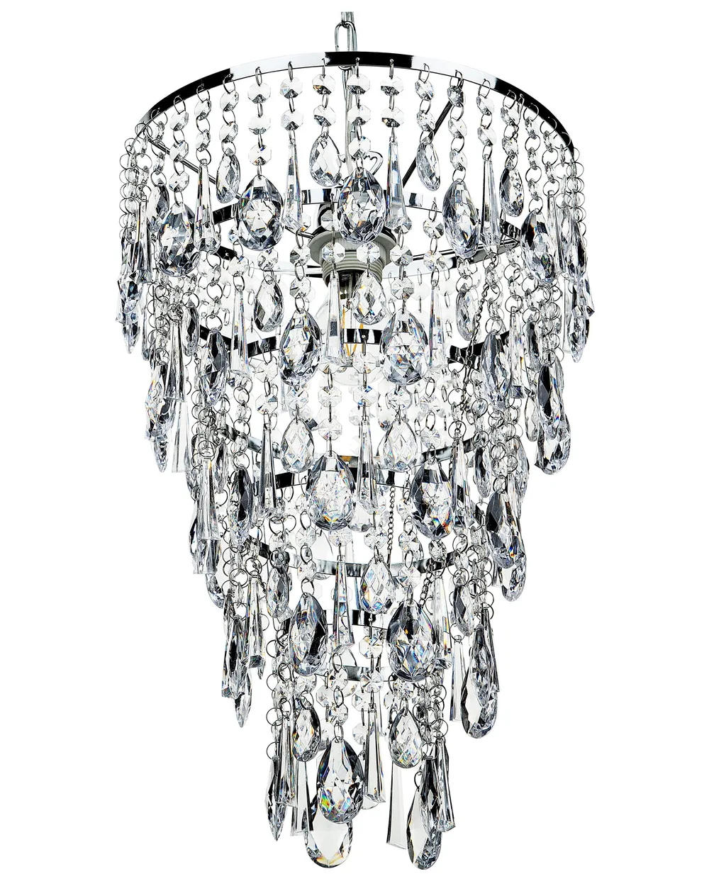 Chandelier ENTWASH Metal Silver_753665