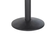 Bistro Set inkl. Kissen PALMI Metall Grau_808256