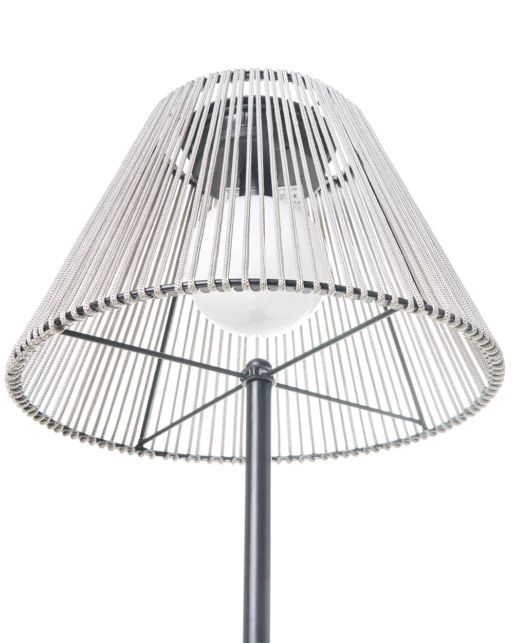 Solar LED-Stehleuchte für den Außenbereich LUETE Grau_1042528