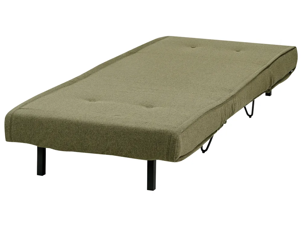 Sofa Set 3-Sitzer VESTFOLD Stoff Olivgrün_930257