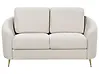 Sofa 2-Sitzer TROSA Stoff Hellbeige