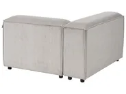 Modul Ecksofa 4-Sitzer ARDAL Cord Taupe linksseitig_1011115