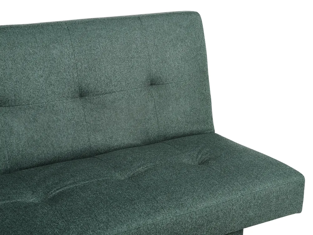 Schlafsofa 3-Sitzer LEEDS Stoff Grün_923321