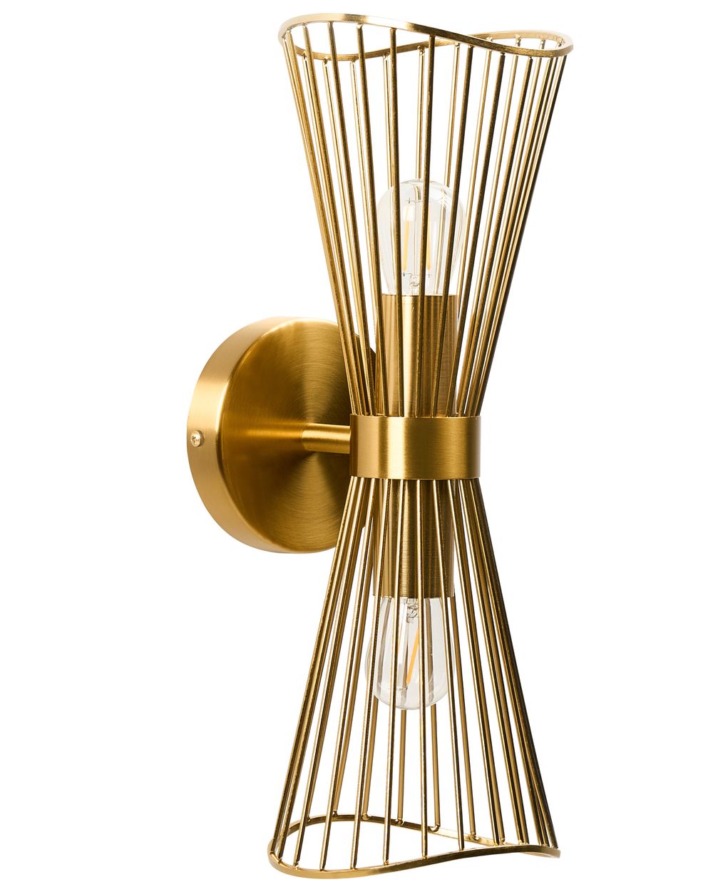 Metal Wall Lamp LED Gold PARADA