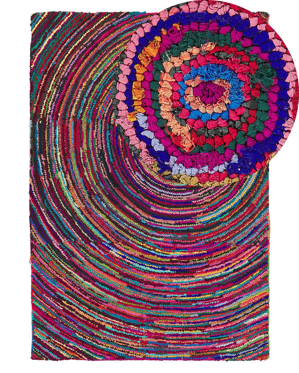 Rug MALATYA Multicolour 140 x 200 cm