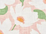 Dekokissen 2er Set JATROPHA 45 x 45 cm Baumwolle Rosa Blumenmuster_892933