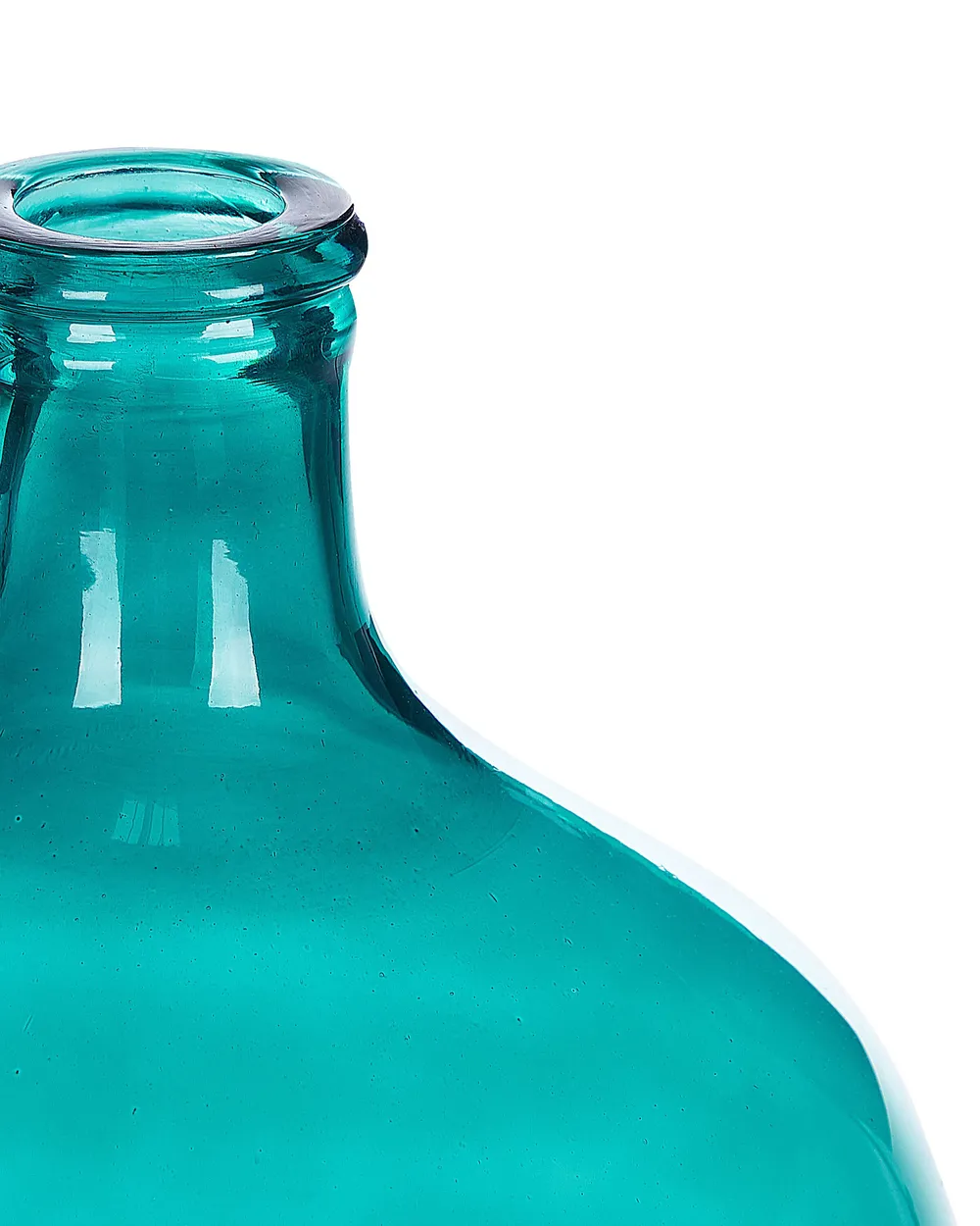 Dekovase SAMOSA 48 cm Glas Türkis_823715