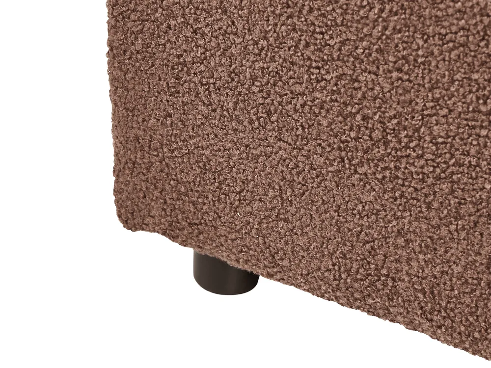 Modulsofa 3-Sitzer AXEBO Bouclé Braun_1075837