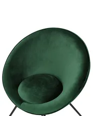 Dining Chair FLOBY II Velvet Emerald Green_886109