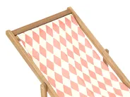 Ersatzstoff für Sonnenliege 2er Set ANZIO/AVELLINO 113 x 44 cm Hellrot_1073573