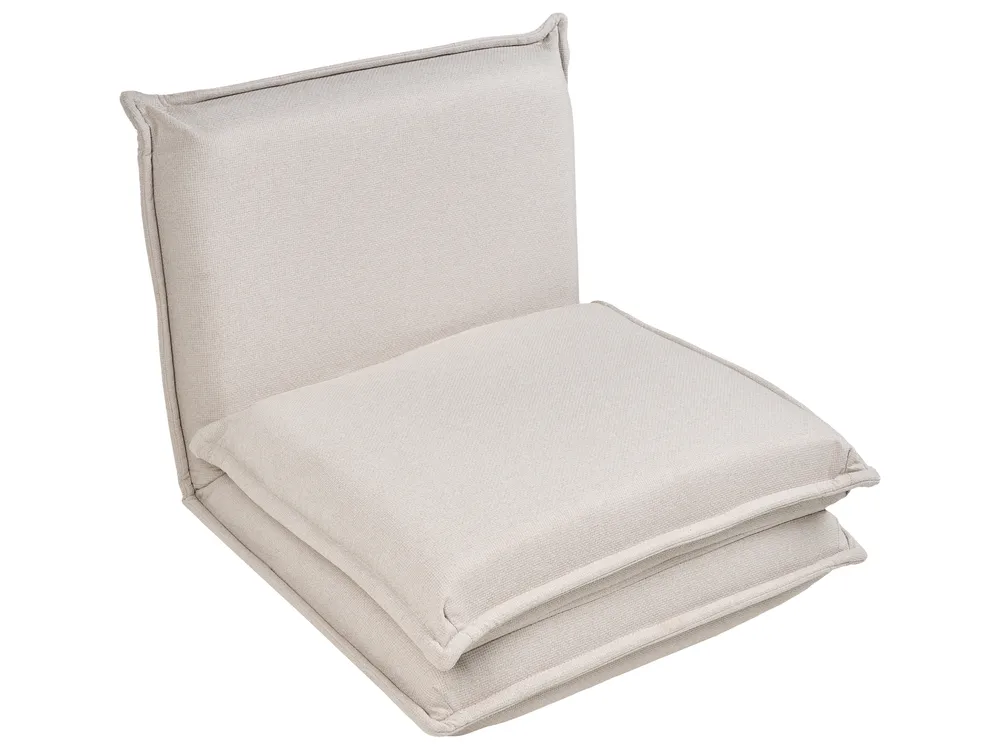 1-Sitzer Schlafsofa DELLEN Stoff Cremeweiß_1031468